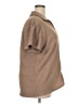 French Laundry 100% Polyester Tan Short Sleeve Blouse Size 2X - photo 4