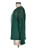 1.State 100% Polyester Green Long Sleeve Blouse Size M - photo 5
