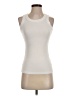 Unbranded White Ivory Sleeveless T-Shirt Size XS - photo 1