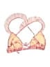 Unbranded Paisley Pink Swimsuit Top Size S (estimated) - photo 2