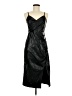Micas Metallic Black Cocktail Dress Size M - photo 1