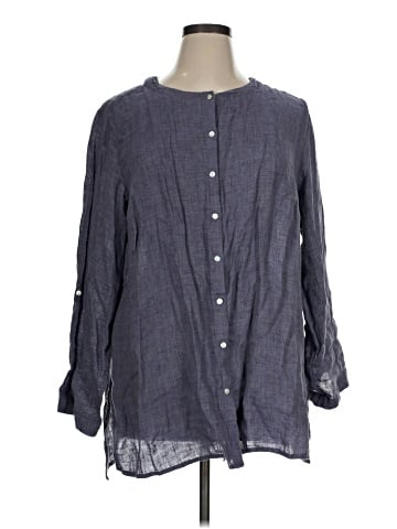 Tahari Long Sleeve Blouse (view 1)