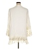 Sundance 100% Rayon Ivory 3/4 Sleeve Blouse Size XL - photo 2