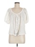 Universal Thread Ivory Short Sleeve Blouse Size M - photo 1