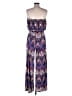 Ariella Chevron-herringbone Purple Jumpsuit Size L - photo 2