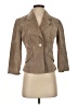 June 100% Leather Tan Blazer Size S - photo 1