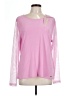 DKNY Pink Long Sleeve Top Size XL - photo 1