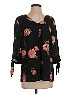 Brina & Em 3/4 Sleeve Blouse (view 1)