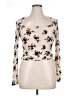 No Comment Ivory Long Sleeve Top Size XL - photo 1