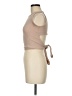 PrettyLittleThing Tan Sleeveless T-Shirt Size 6 - photo 5
