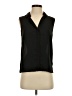 CATHERINE Catherine Malandrino 100% Polyester Black Sleeveless Blouse Size XS - photo 1