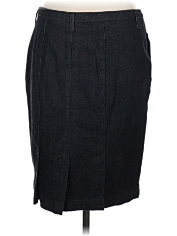 Motto Denim Skirt (view 2)