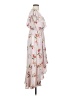 Soprano 100% Polyester Floral Gray Casual Dress Size S - photo 4