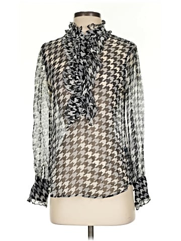 Equipment Long Sleeve Blouse (view 1)