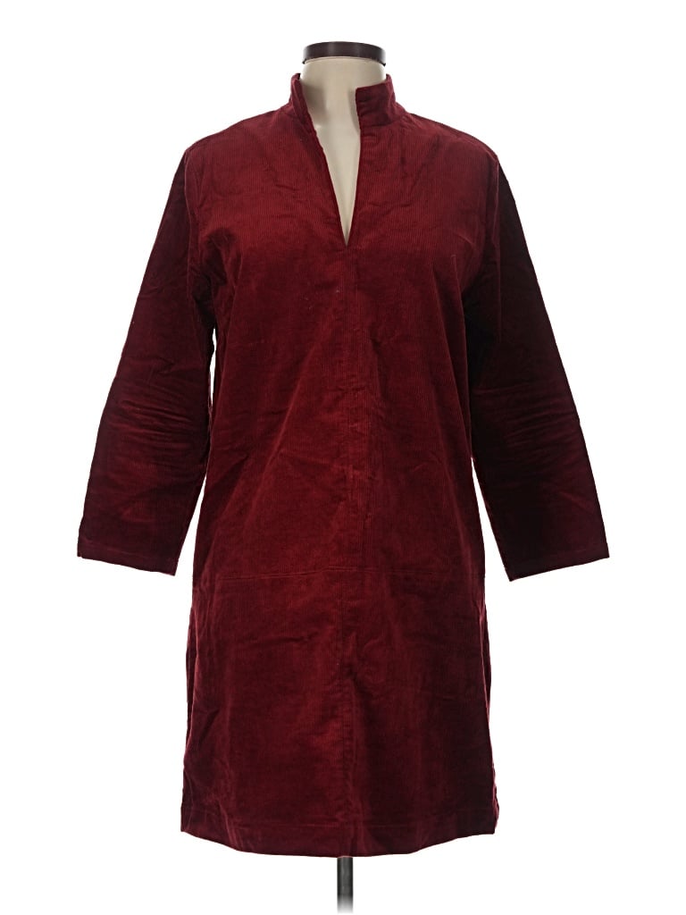 Pre-owned Tuckernuck Casual Dress In Burgundy
