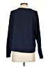 ATM Solid Blue Pullover Sweater Size S - photo 2