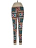 Stefano International Print Teal Leggings Size L - photo 1
