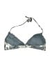 Roxy Print Gray Swimsuit Top Size M - photo 2