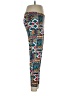 Stefano International Print Teal Leggings Size L - photo 4