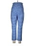 Zara Checkered-gingham Blue Casual Pants Size L - photo 2
