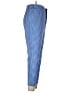 Zara Checkered-gingham Blue Casual Pants Size L - photo 4