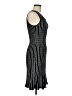 Max Studio Houndstooth Black Cocktail Dress Size M - photo 4