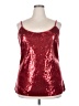 Hanna Nikole Red Sleeveless Top Size 20 - photo 1