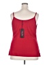 Hanna Nikole Red Sleeveless Top Size 20 - photo 2