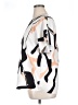 Shein Curve Graphic Ivory Short Sleeve Blouse Size XL - photo 5