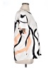 Shein Curve Graphic Ivory Short Sleeve Blouse Size XL - photo 4