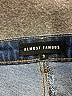 Almost Famous Blue Denim Shorts Size 3 - photo 3