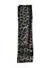 Unbranded 100% Polyester Animal Print Black Scarf One size - photo 2