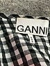 Ganni Houndstooth Black 3/4 Sleeve Blouse Size EU 40 / US 10 - photo 7