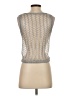 Zara Silver Sleeveless Top Size S - photo 2