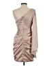 Mac Duggal 100% Polyester Solid Tan Cocktail Dress Size 4 - photo 2
