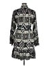 Tiny 100% Rayon Print Black Green Casual Dress Size XL - photo 2
