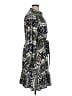 Tiny 100% Rayon Print Black Green Casual Dress Size XL - photo 4