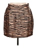 Superdown Animal Print Tan Casual Skirt Size L - photo 2