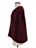 Eileen Fisher Solid Burgundy Pullover Sweater Size S - photo 5