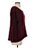 Eileen Fisher Solid Burgundy Pullover Sweater Size S - photo 4
