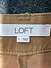 Ann Taylor LOFT Tan Brown Cargo Pants Size 16 - photo 4