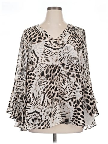 Jennifer Lopez 3/4 Sleeve Blouse (view 1)