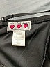 THREE PINK HEARTS Black Sleeveless Top Size L - photo 7