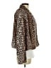 MULTIPLES 100% Polyester Animal Print Brown Faux Fur Jacket Size M - photo 4