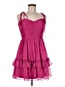 Lulus 100% Polyester Pink Cocktail Dress Size M - photo 1