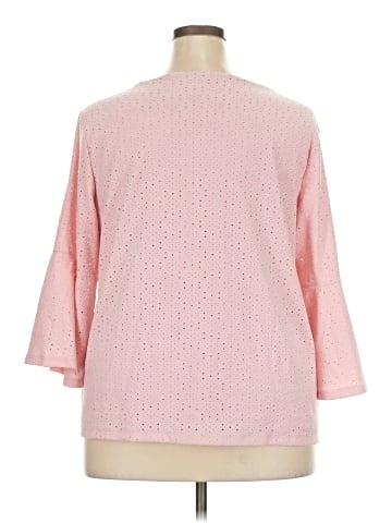 Kasper 3/4 Sleeve Top (view 2)
