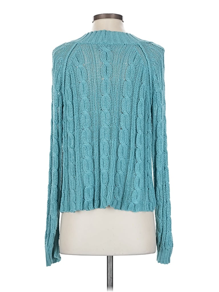 Pre-owned Wooden Ships Cardigan Sweater In Teal