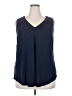 Daniel Rainn Blue Sleeveless Blouse Size 2X - photo 1