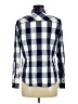 Cremieux Checkered-gingham Blue Long Sleeve Button-Down Shirt Size 6 - photo 2