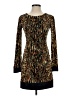 Cache Animal Print Brown Casual Dress Size 2 - photo 1